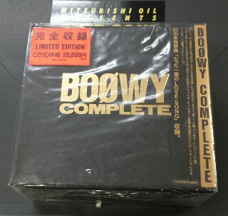 BOOWY COMPLETE CD 未開封 入荷 | 音楽資料専門店 ロック オン キング