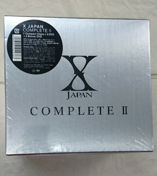 X JAPAN COMPLETE ? 限定CD DVD BOX 入荷 | 音楽資料専門店 ロック オン キング