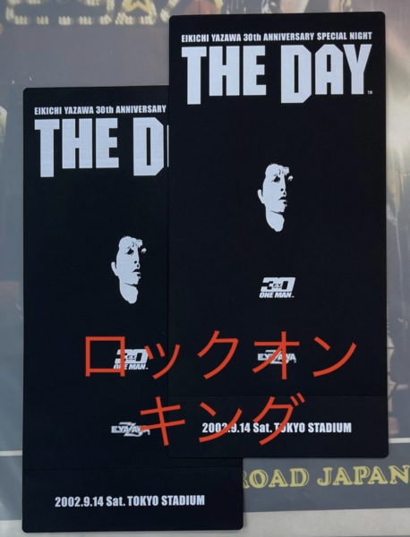 ライブ矢沢永吉THE DAY DVD2枚組（最終値下げ！！）