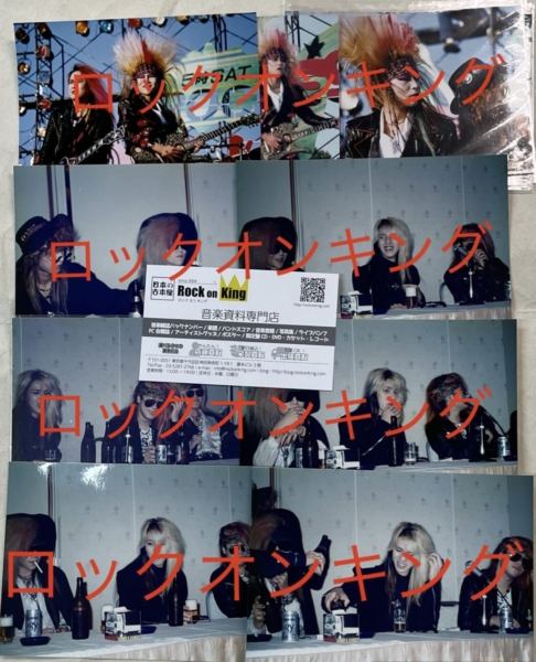 X 初期ブロマイド・生写真39枚セット エックス1988年〜 x japan | 音楽