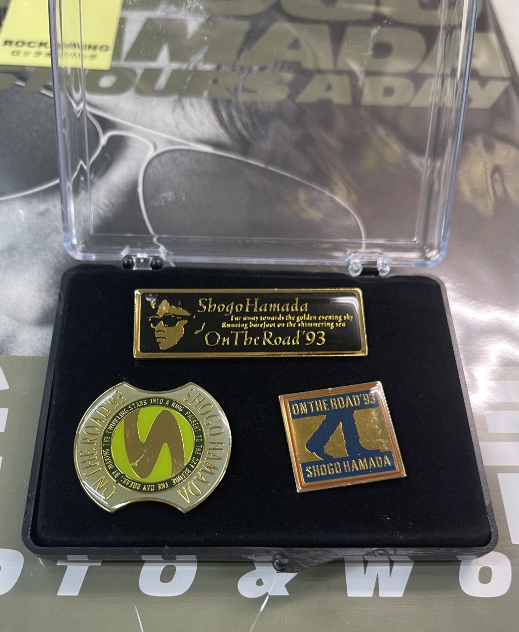 浜田省吾 ピンバッジセット ON THE ROAD 1993 Road＆Sky | 音楽資料