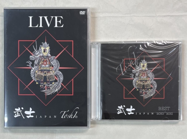 龍玄とし TOSHI 武士 JAPAN SPECIAL 限定DVD4枚 CD2枚 BOXセット