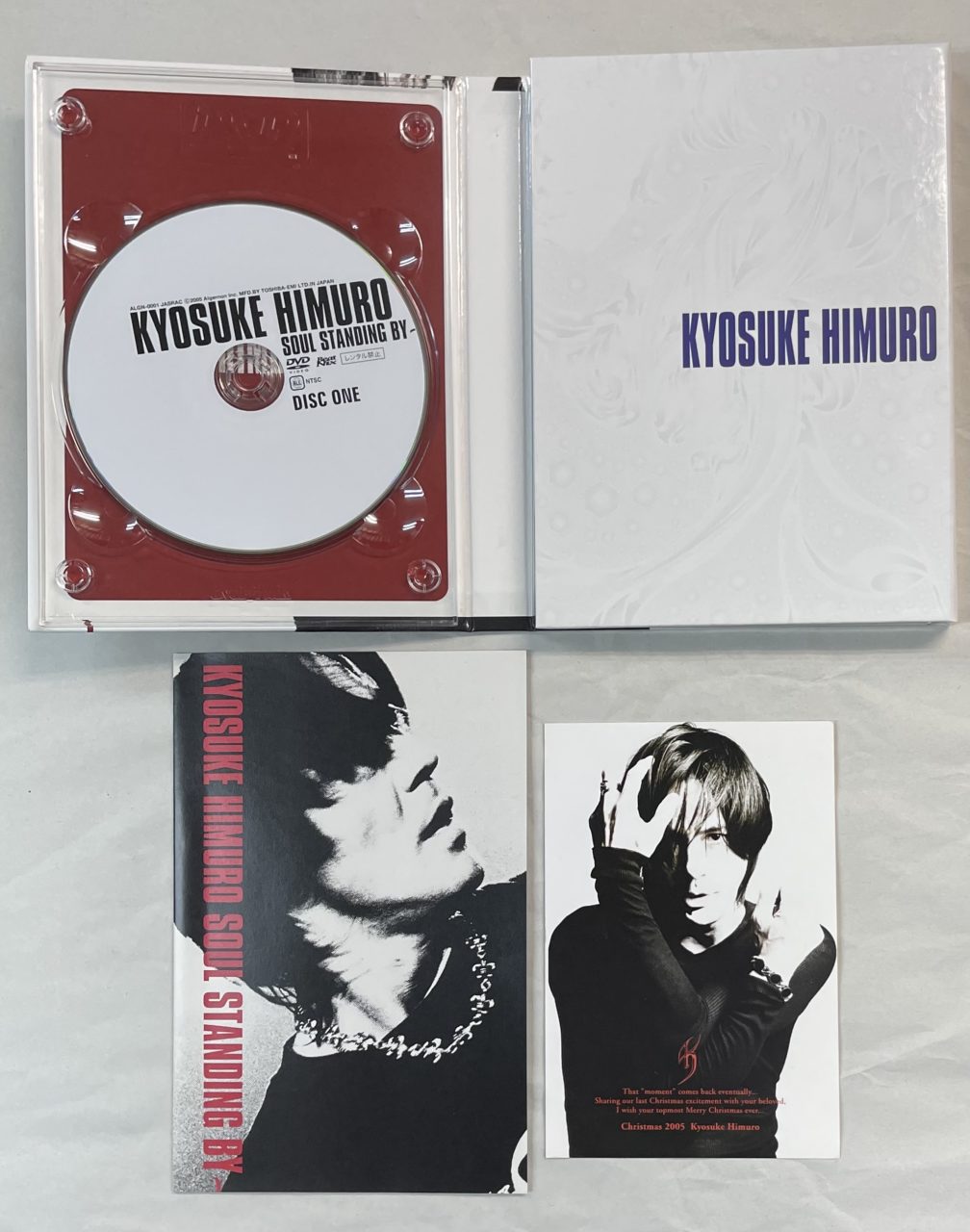 氷室京介 限定版DVD SOUL STANDING BY HIMURO.COM限定販売 | 音楽資料 ...