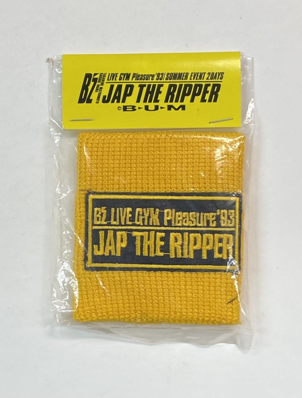 B'z リストバンド JAP THE RIPPER 1993ツアーグッズ 未開封
