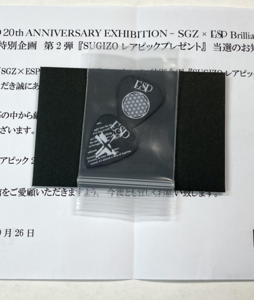 SUGIZO レアピックプレゼント応募当選グッズ x japan LUNA SEA | 音楽 ...