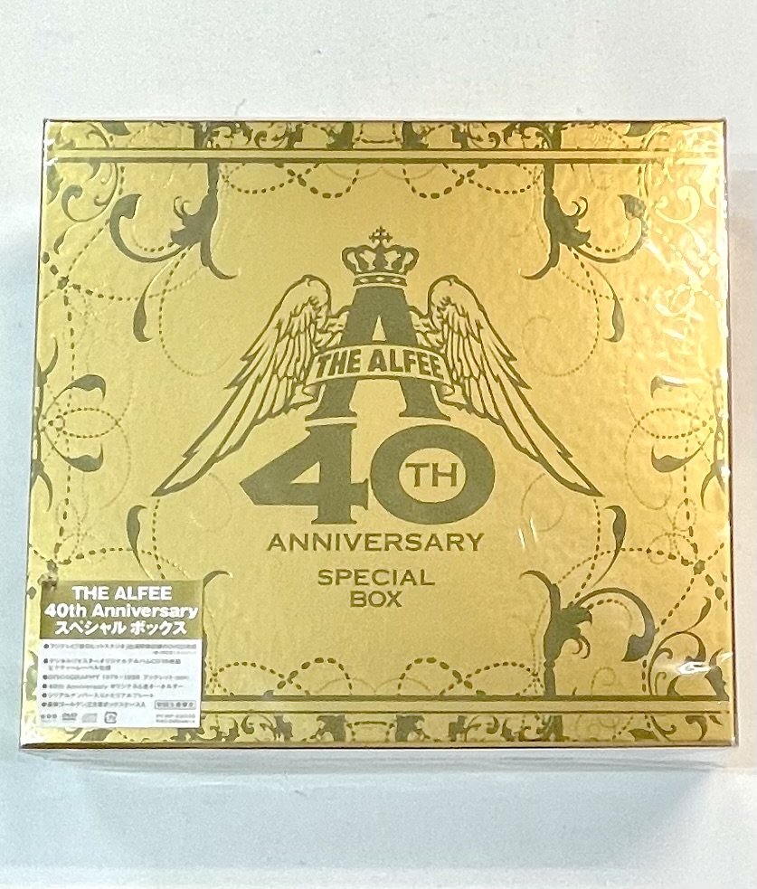 THE ALFEE 40th Anniversary スペシャルボックス 初回限定 DVD+CD 