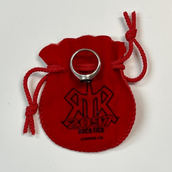 BUCK-TICK シルバー・リング RED ROOM 2097 巾着付き 指輪11号