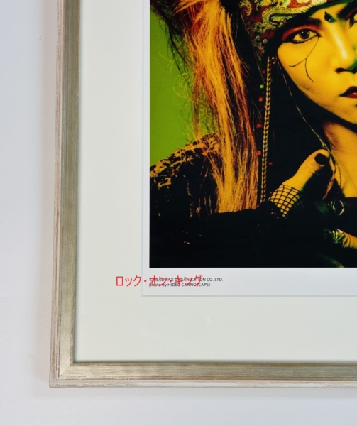 hide オリジナルプリント 額装写真 hide's photo type C | 音楽資料